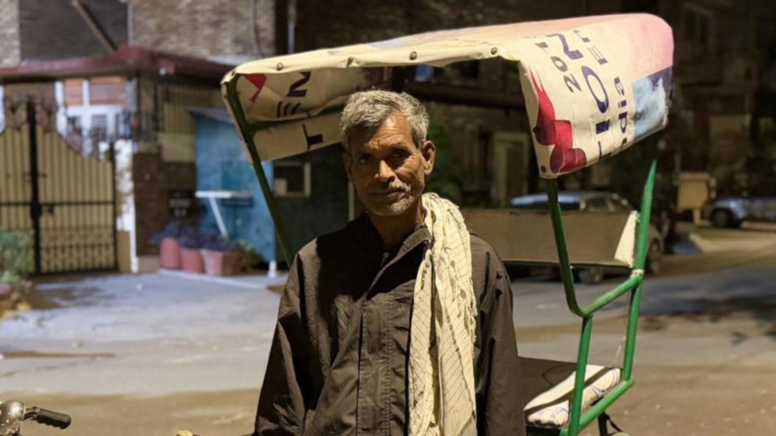 Jaisul is in his sixties and has been a rickshaw p 1739787545211